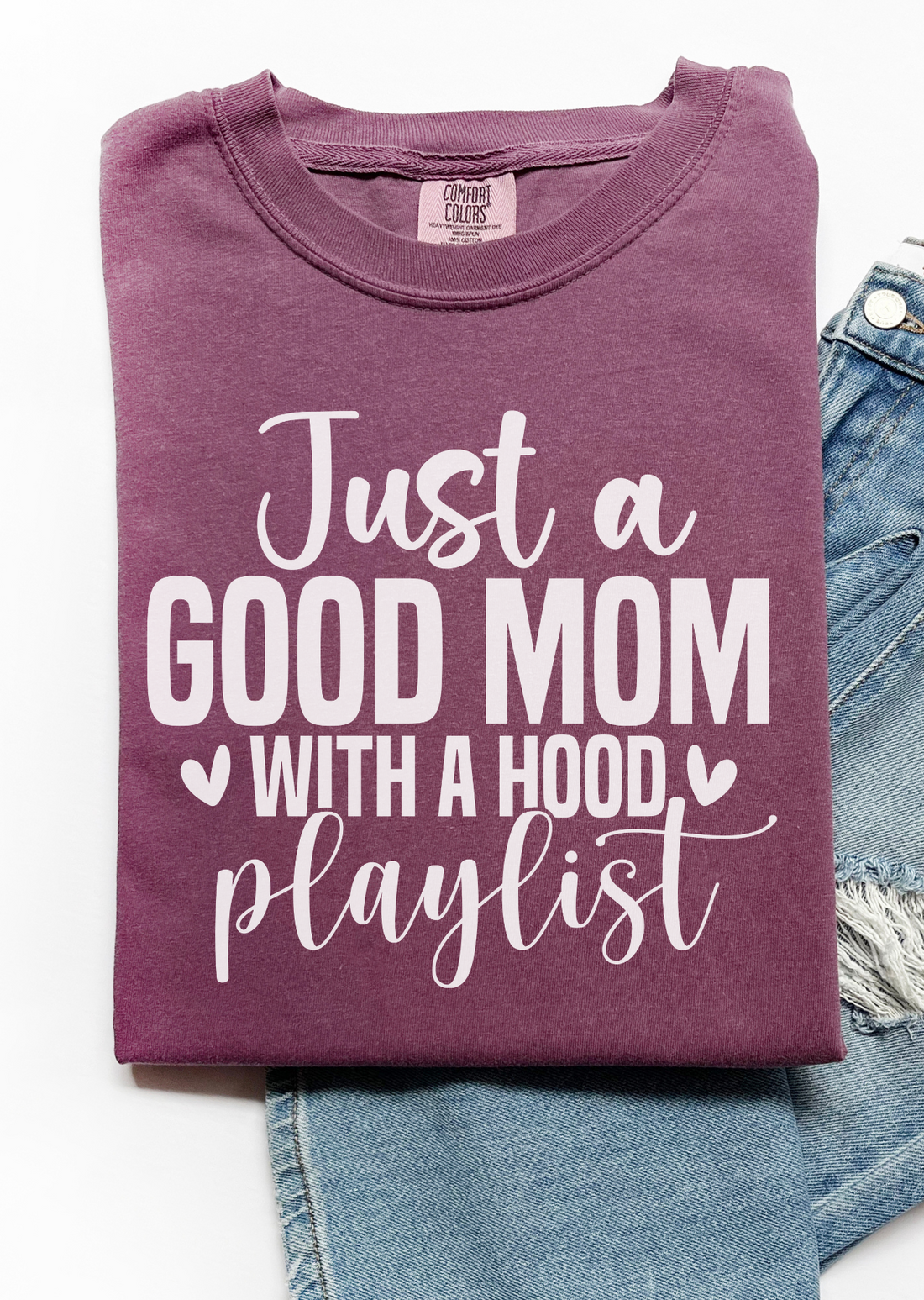 Hood Playlist T-Shirt - Affirmation Apparel Co.