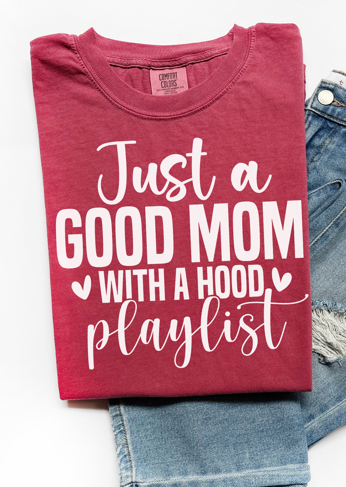 Hood Playlist T-Shirt - Affirmation Apparel Co.