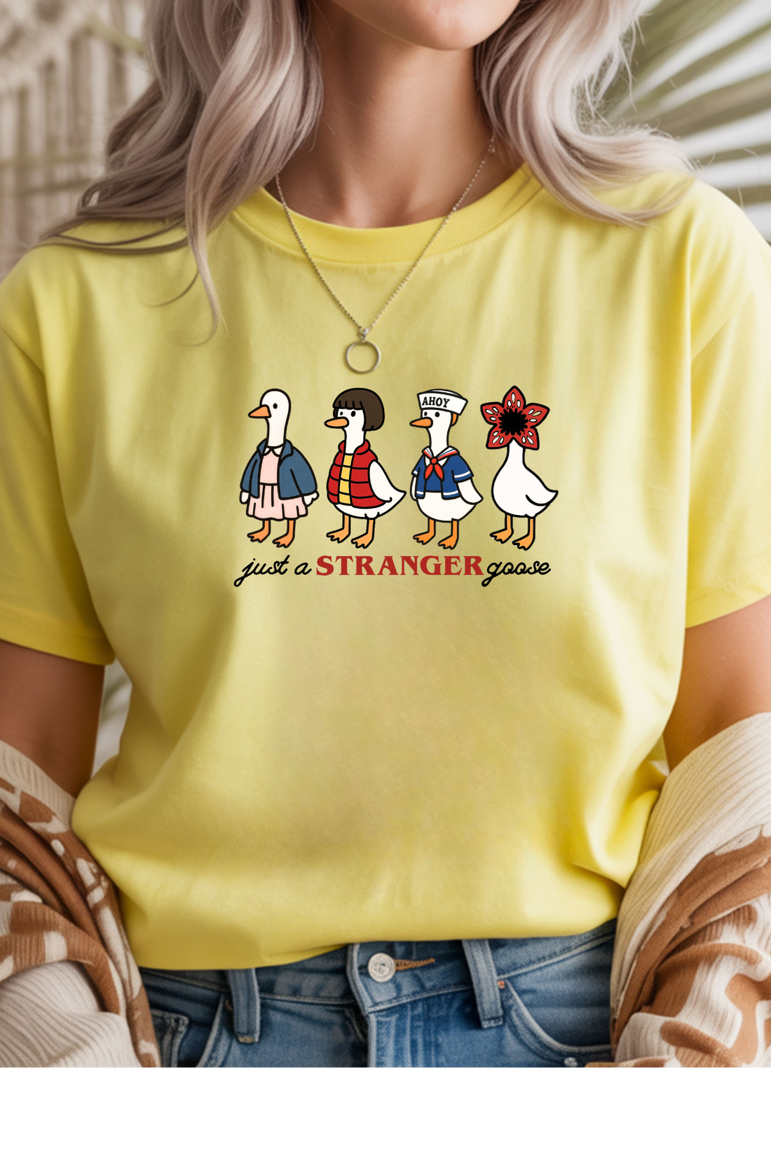 Stranger Goose Graphic Tee