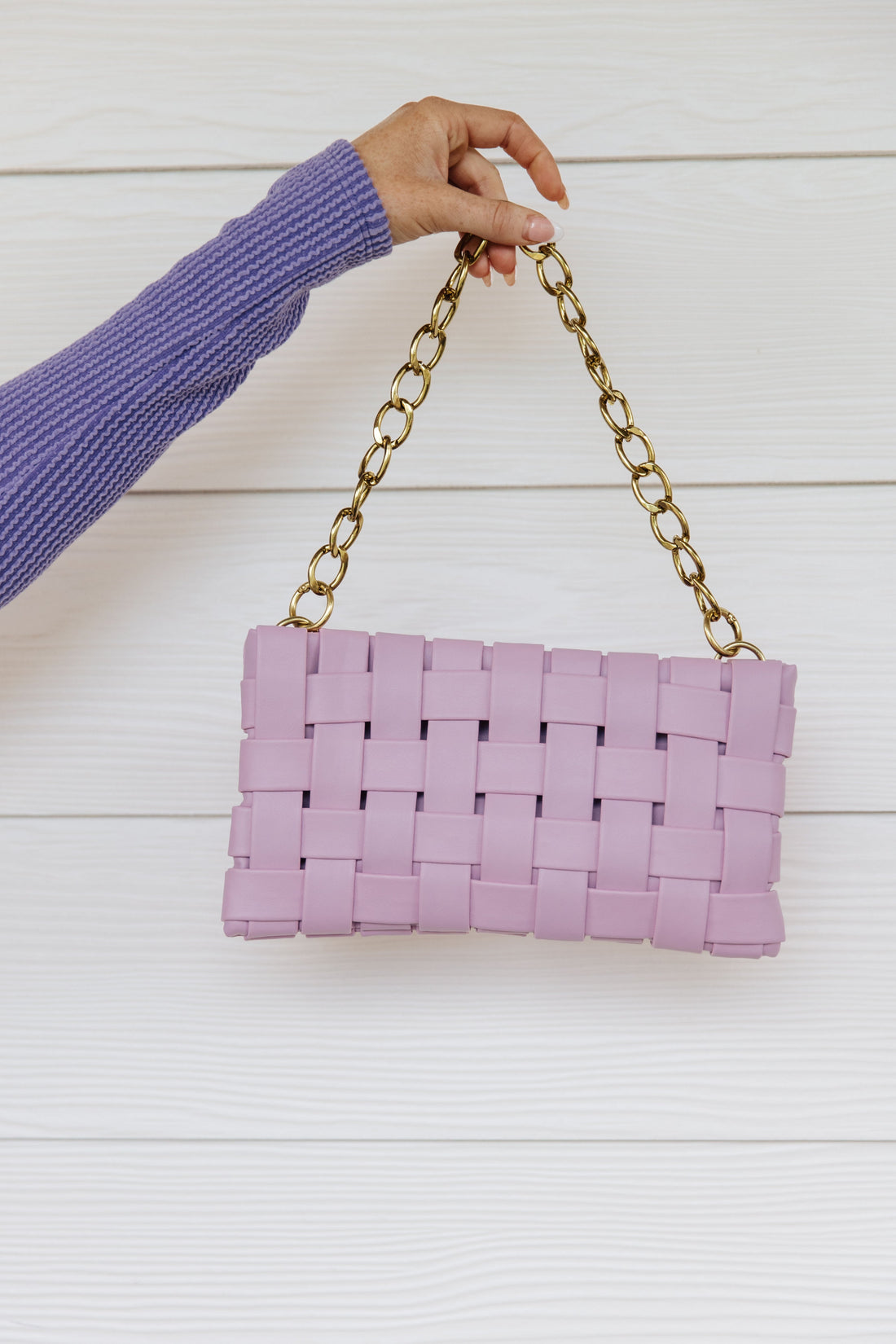 Forever Falling Handbag in Lilac - Affirmation Apparel Co.