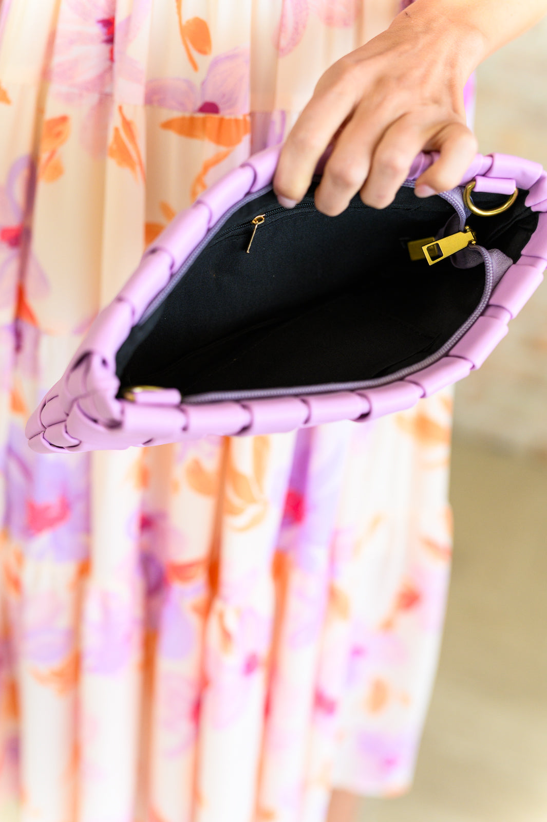 Forever Falling Handbag in Lilac - Affirmation Apparel Co.