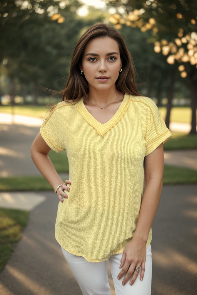 Glory In Yellow - Short Sleeve - Affirmation Apparel Co.