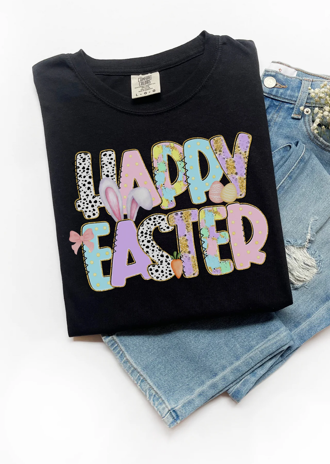 Happy Easter Tee T-Shirt - Affirmation Apparel Co.