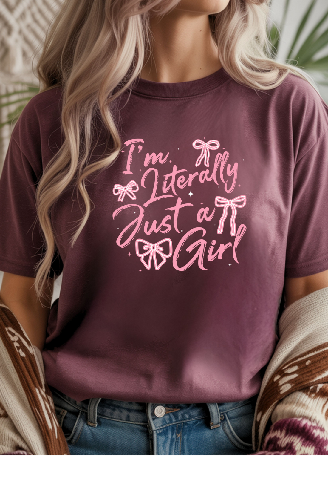 Literally Just A Girl Graphic Tee