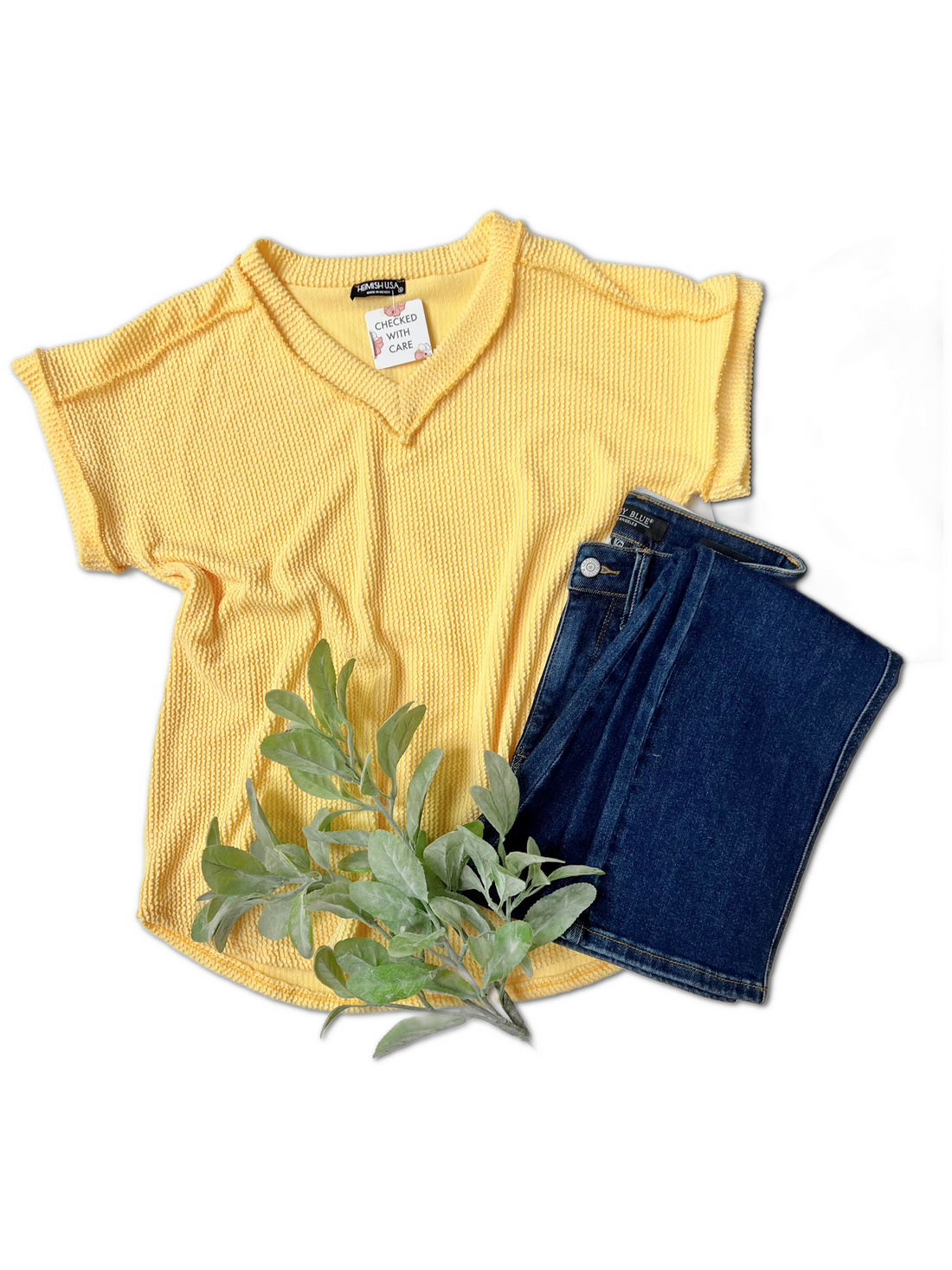 Glory In Yellow - Short Sleeve - Affirmation Apparel Co.