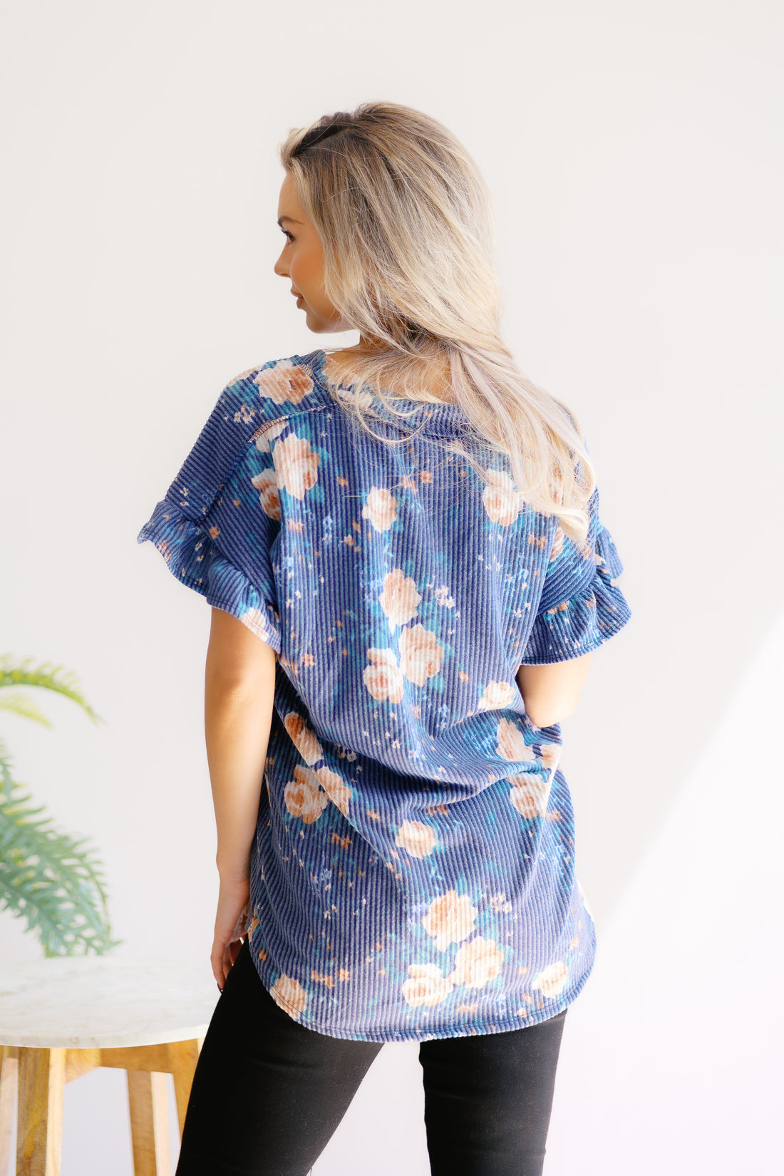 Moonlit Petals Top