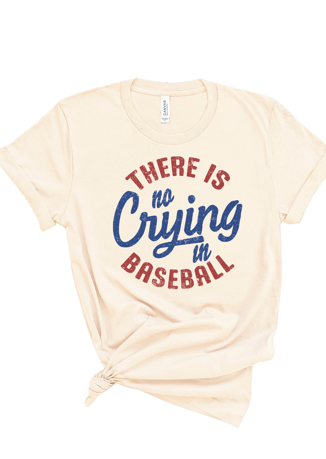 No Crying in Baseball T-Shirt - Affirmation Apparel Co.