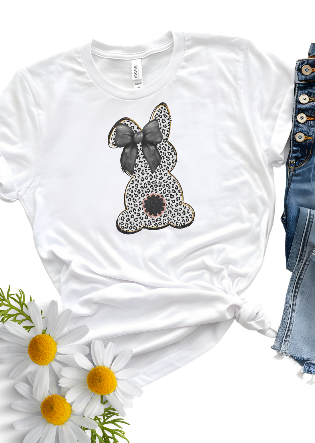 Wild Lace Bunny T-Shirt - Affirmation Apparel Co.