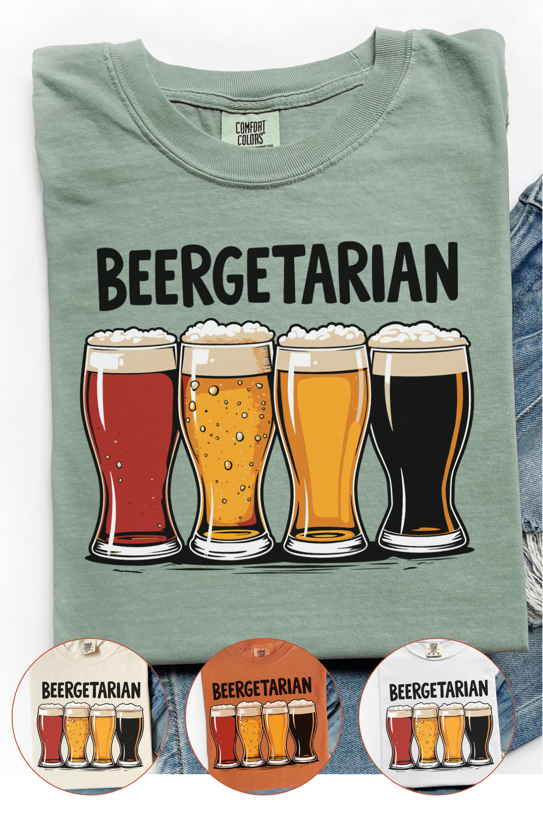 Beergetarian Tee T-Shirt - Affirmation Apparel Co.
