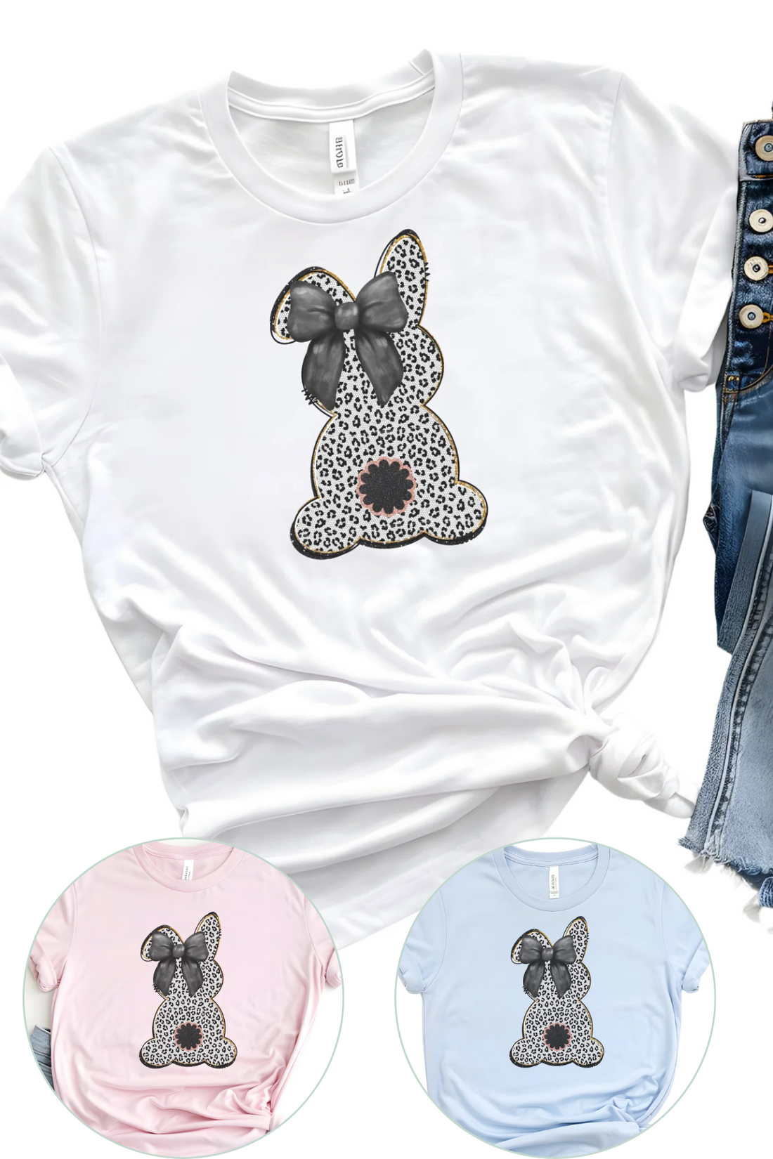 Wild Lace Bunny T-Shirt - Affirmation Apparel Co.