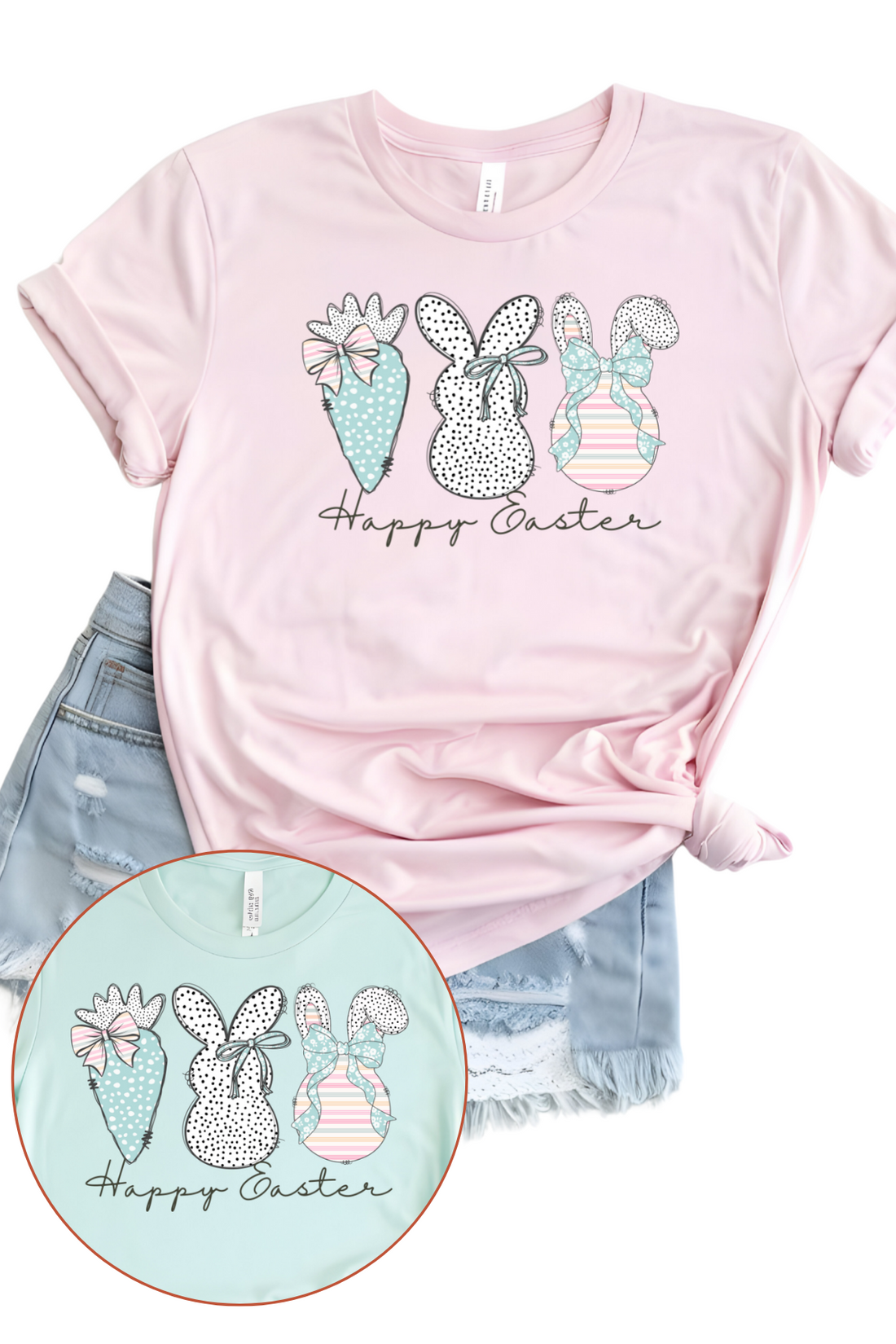 Polka Dot Trio T-Shirt - Affirmation Apparel Co.