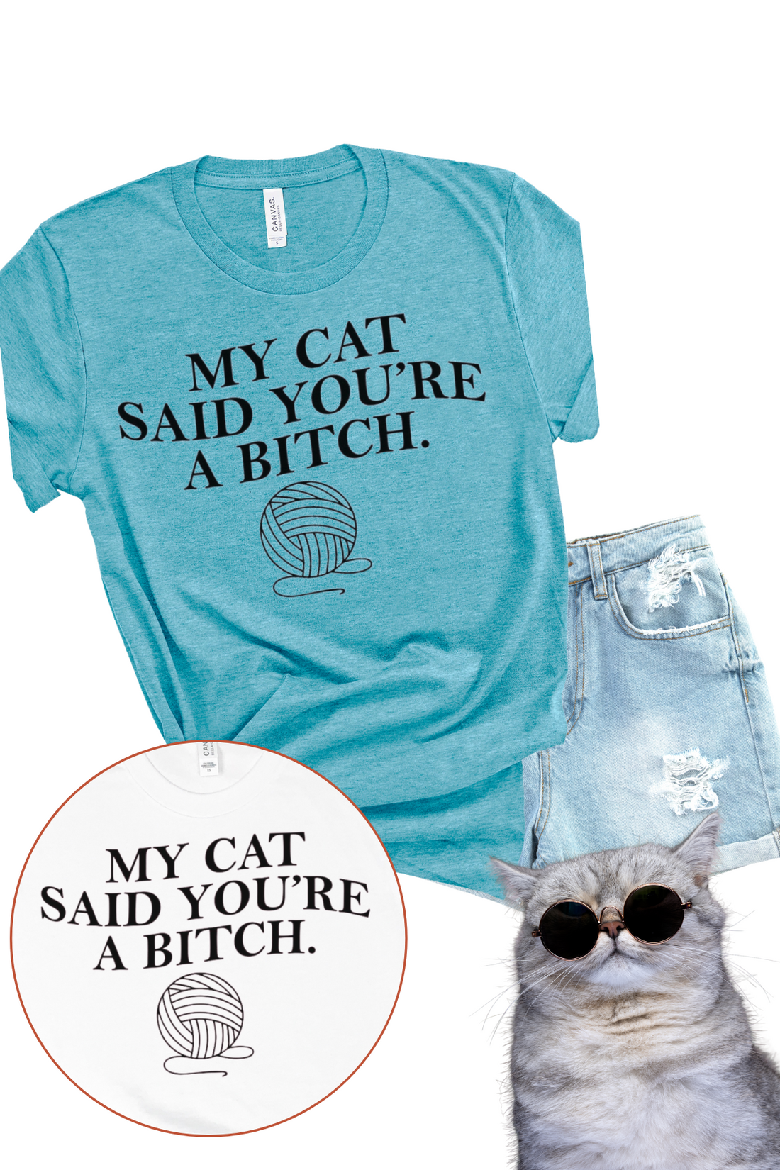 My Cat Said It T-Shirt - Affirmation Apparel Co.