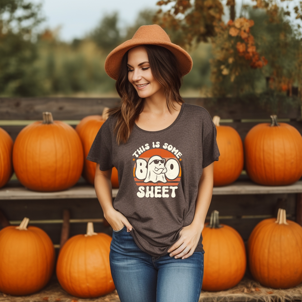 This Is Some Boo Sheet - Halloween Graphic Tee - Affirmation Apparel Co.