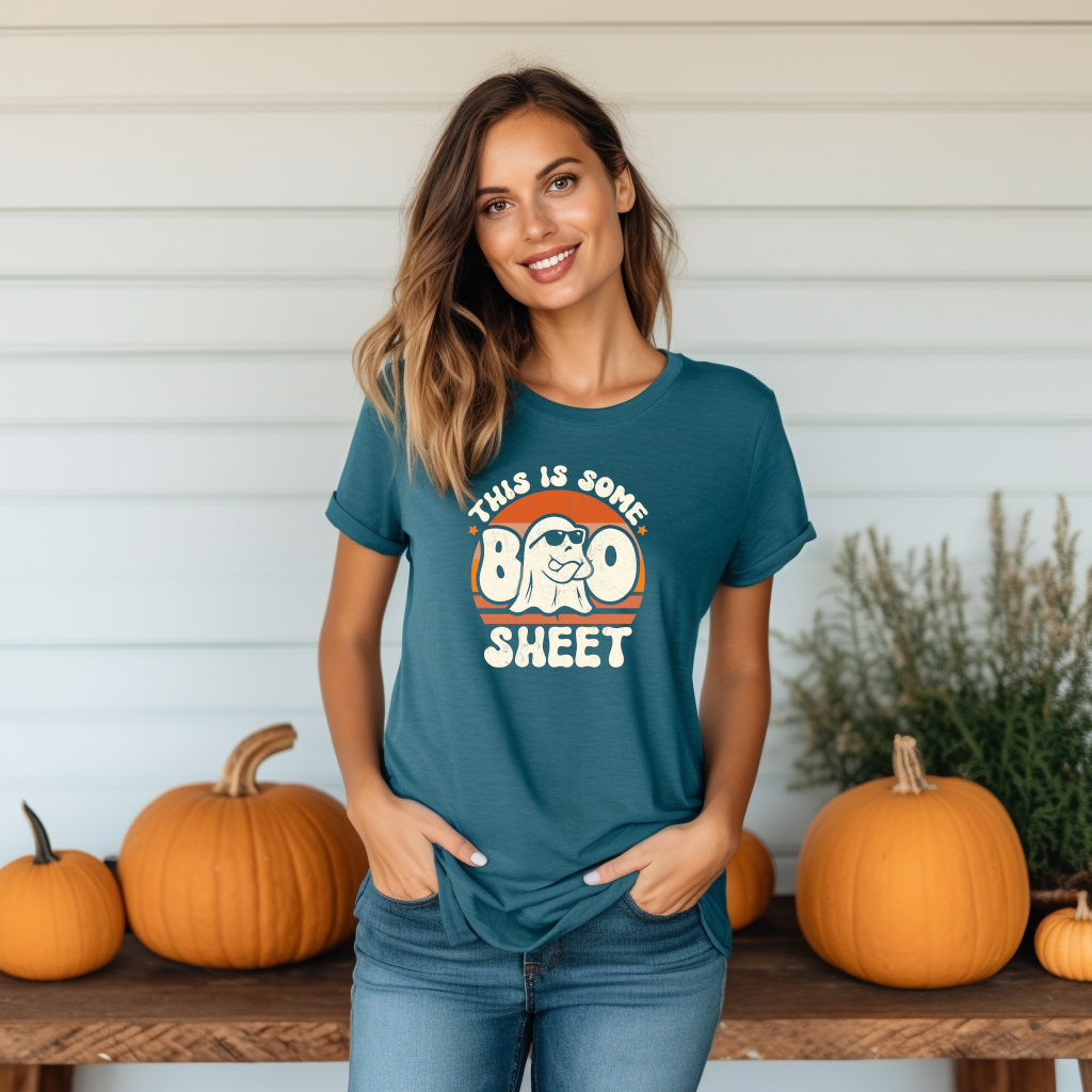 This Is Some Boo Sheet - Halloween Graphic Tee - Affirmation Apparel Co.