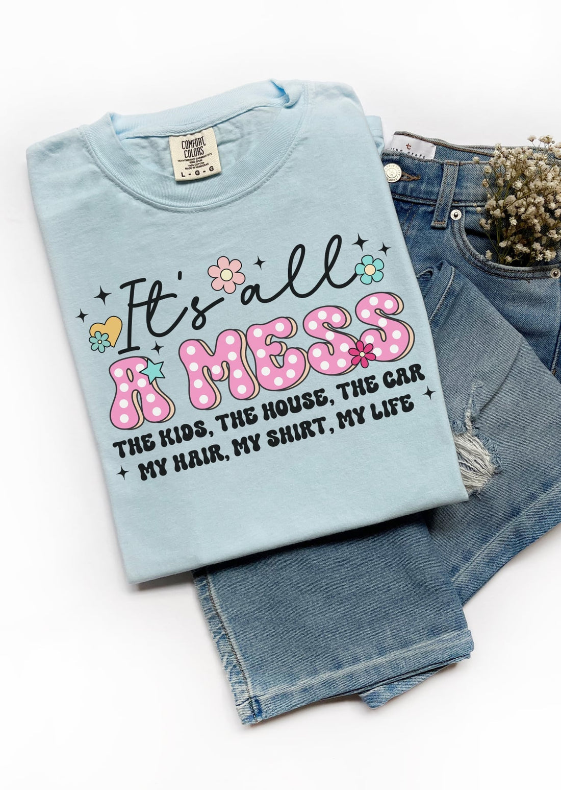 It’s All a Mess  T-Shirt - Affirmation Apparel Co.