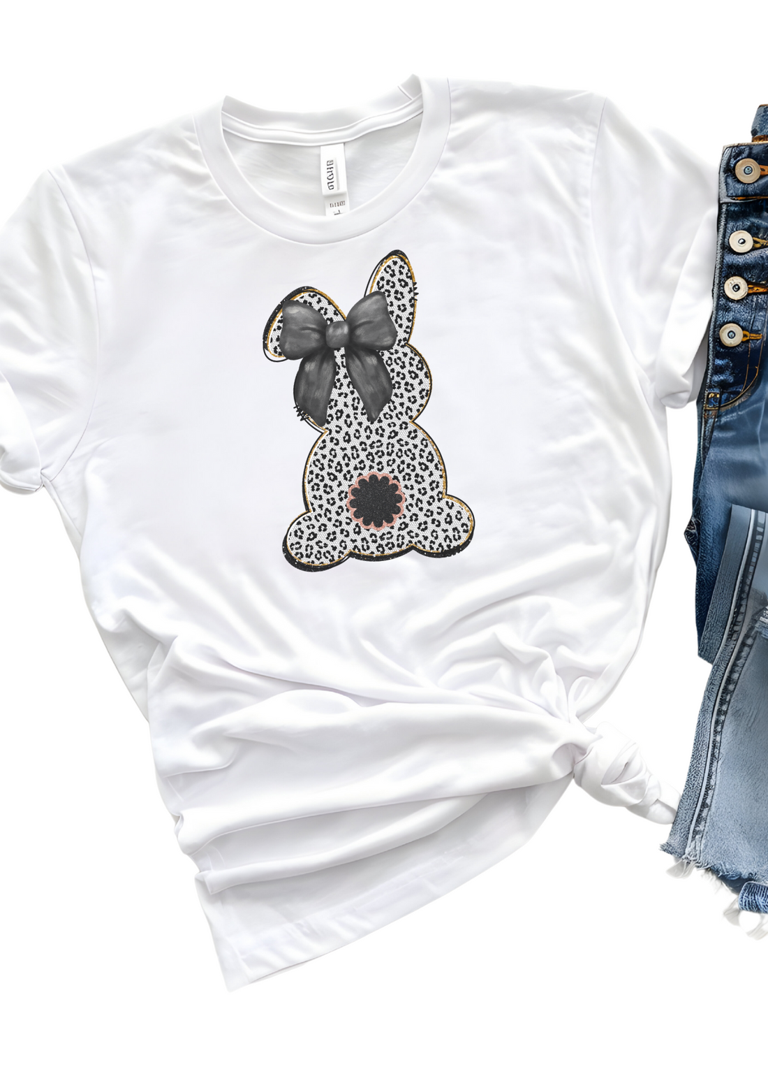 Wild Lace Bunny T-Shirt - Affirmation Apparel Co.