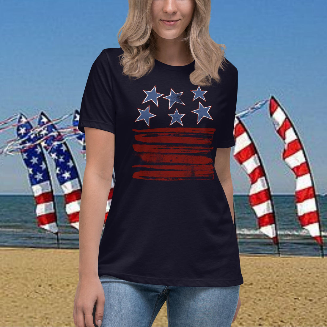 Stars and Stripes - Graphic T-Shirt - Affirmation Apparel Co.